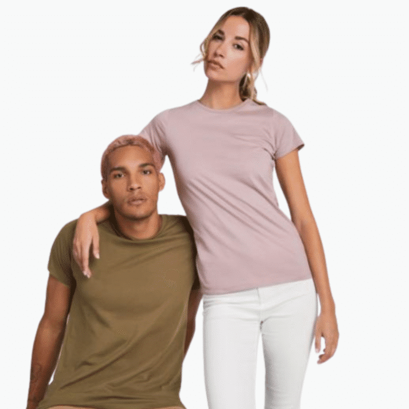 T-shirt H/F manches courtes coton bio.